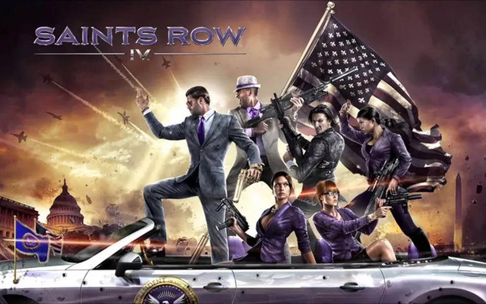 Saints-Row-IV 10 jogos para jogar enquanto GTA 6 não chega