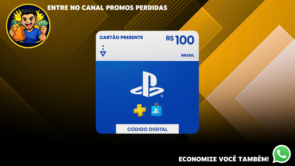 gift-card-de-R-100-para-a-PlayStation-Store-1024x576 15 promoções gamer que você provavelmente perdeu na última semana (06/07 a 12/07)