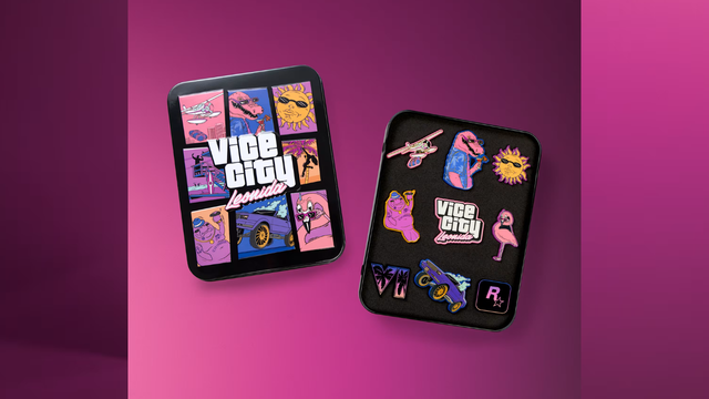 Conjunto-com-nove-pins-esmaltados GTA 6 ganha edição de colecionador que tem tudo, menos o jogo