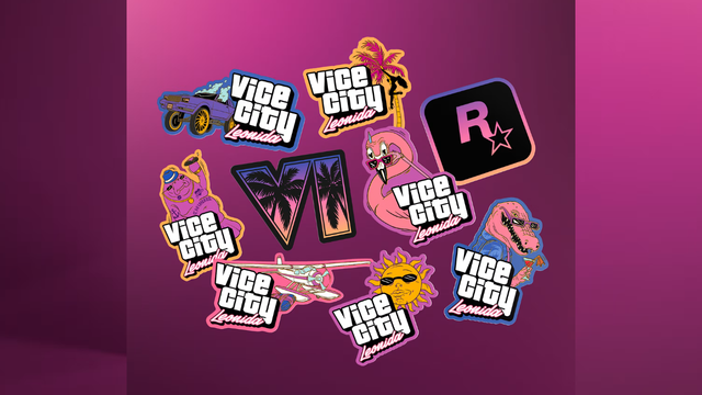 Nove-adesivos-tematicos GTA 6 ganha edição de colecionador que tem tudo, menos o jogo